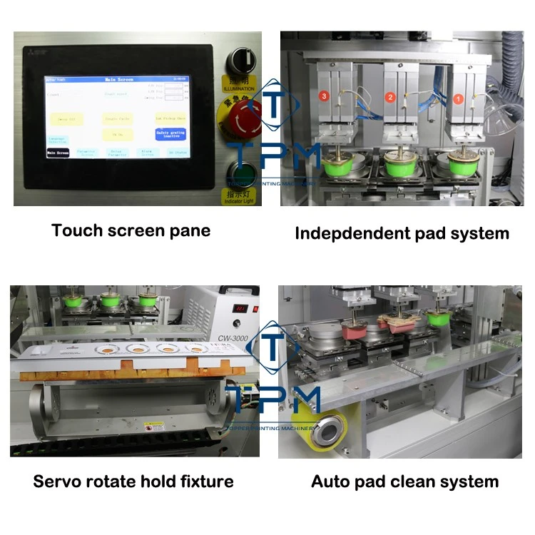 6 Color Pad Printing Machine On Washing Panel best
