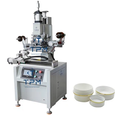 Машина за фолију за вруће штанцање пластичних поклопаца